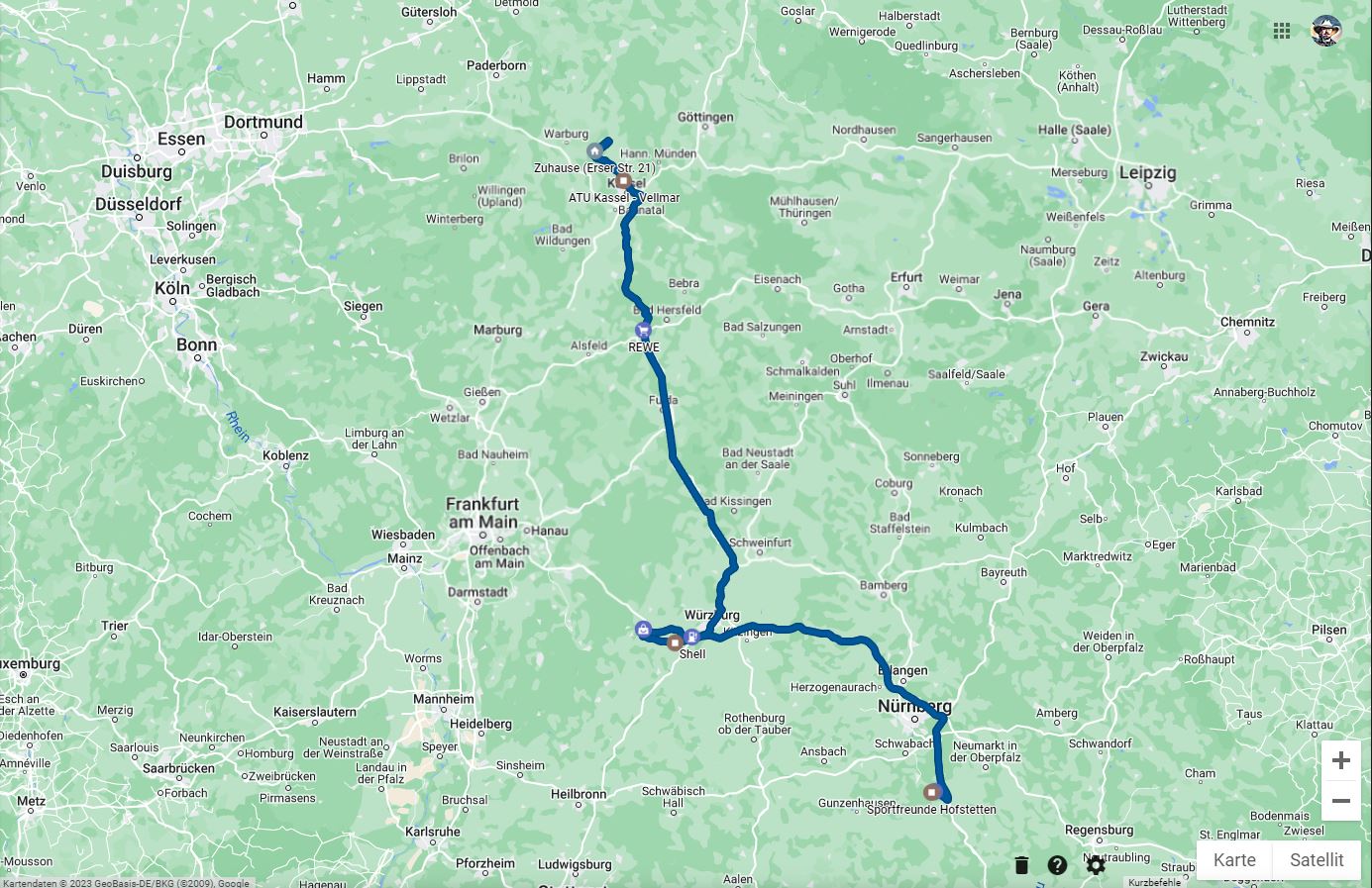 Aufbruch und der Tag 1 unserer Slowenienreise